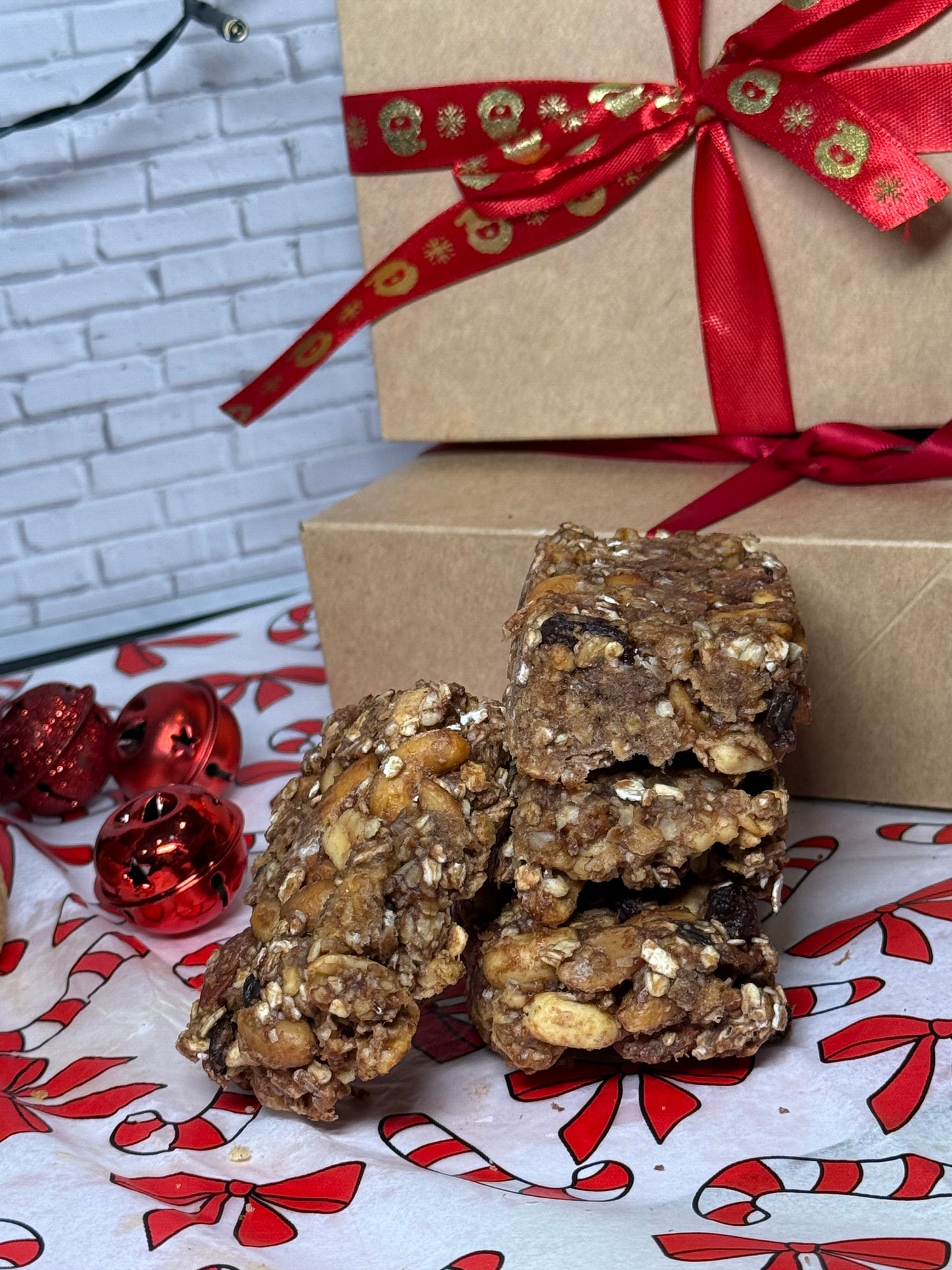 ✨ édition fin d’année : 4 petites barres céréales ( sans protéine) 🎄