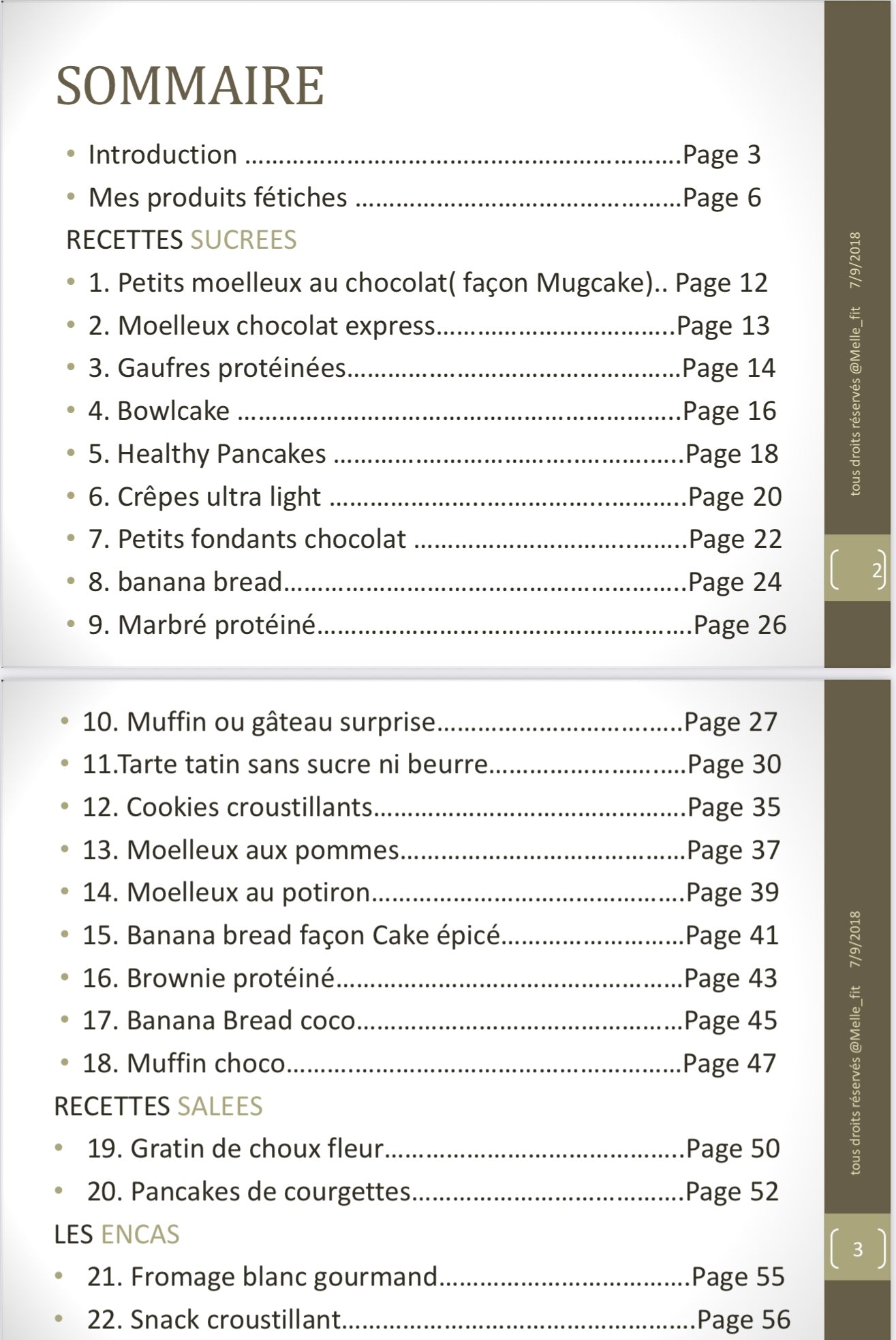 📣 Ebook de recettes diététiques et gourmandes #1 📕