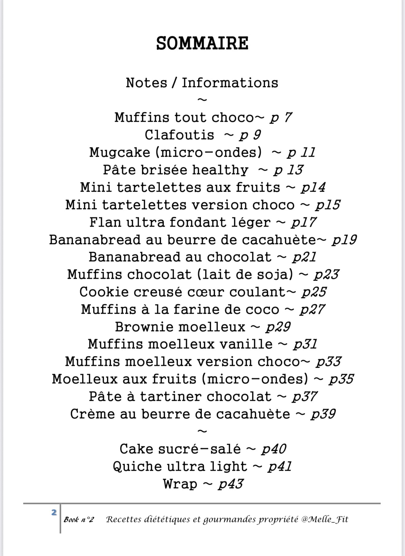 📣 Ebook de recettes diététiques et gourmandes #2 📕