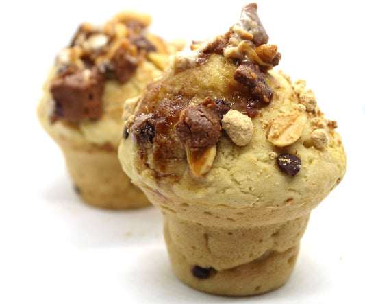 2 muffins snickers (DIETE)