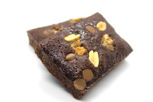 2 brownies chocolat fourrés gourmands