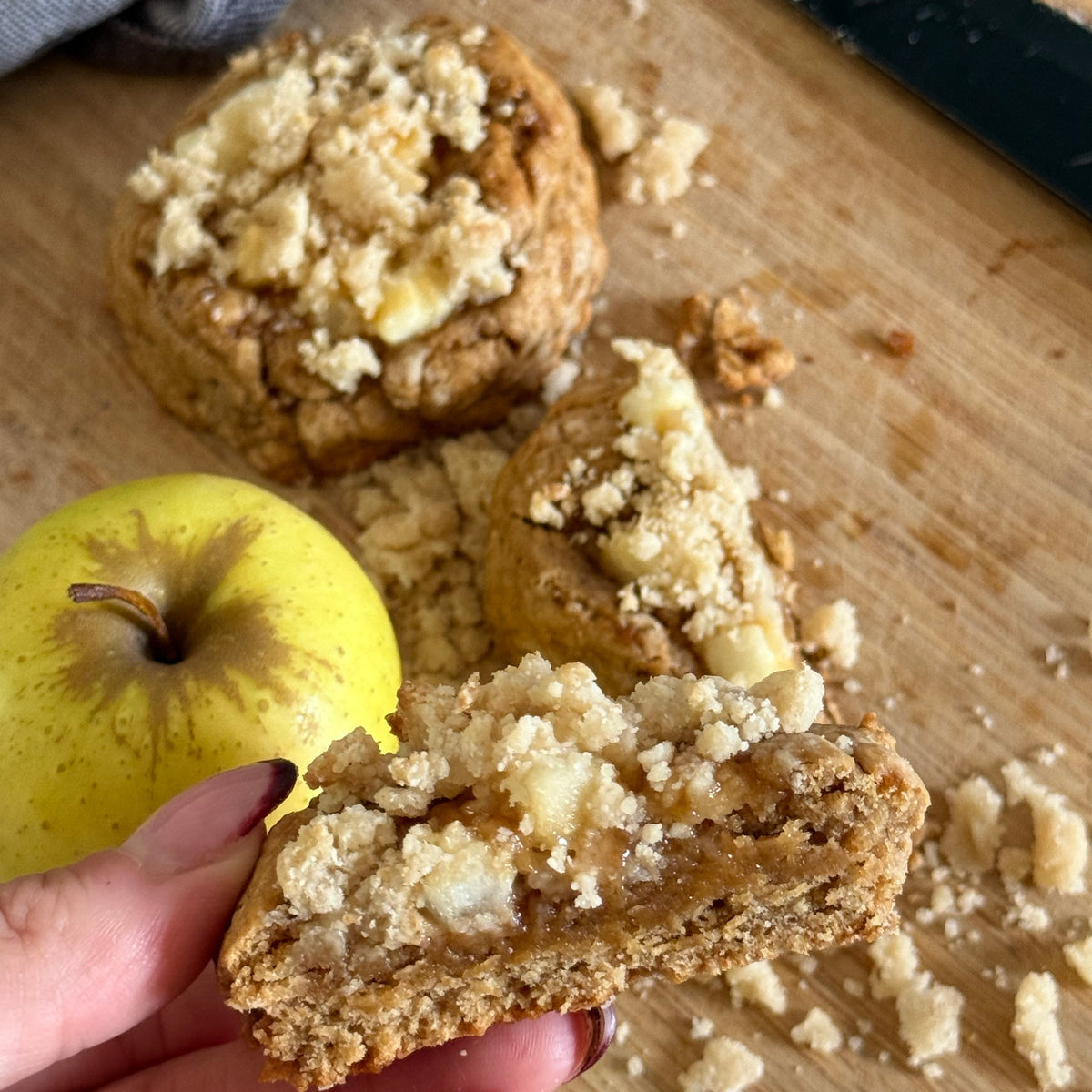 2 cookies BANGER pomme crumble  [ gamme HEALTHY ]
