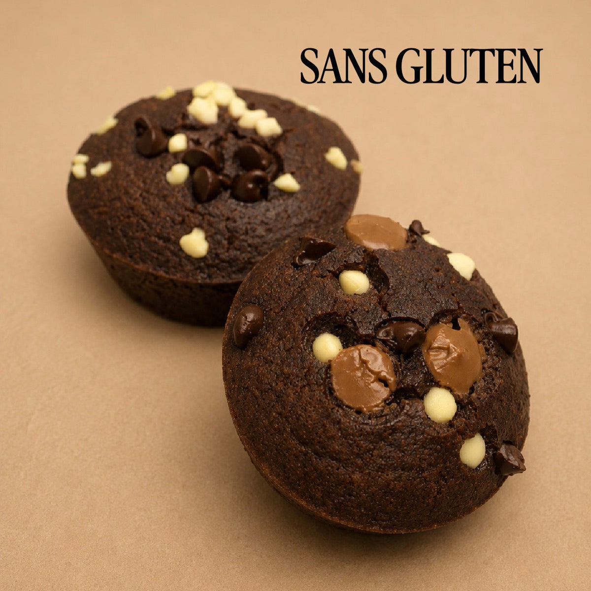 [SANS GLUTEN] 2 petits financiers amande - cacao