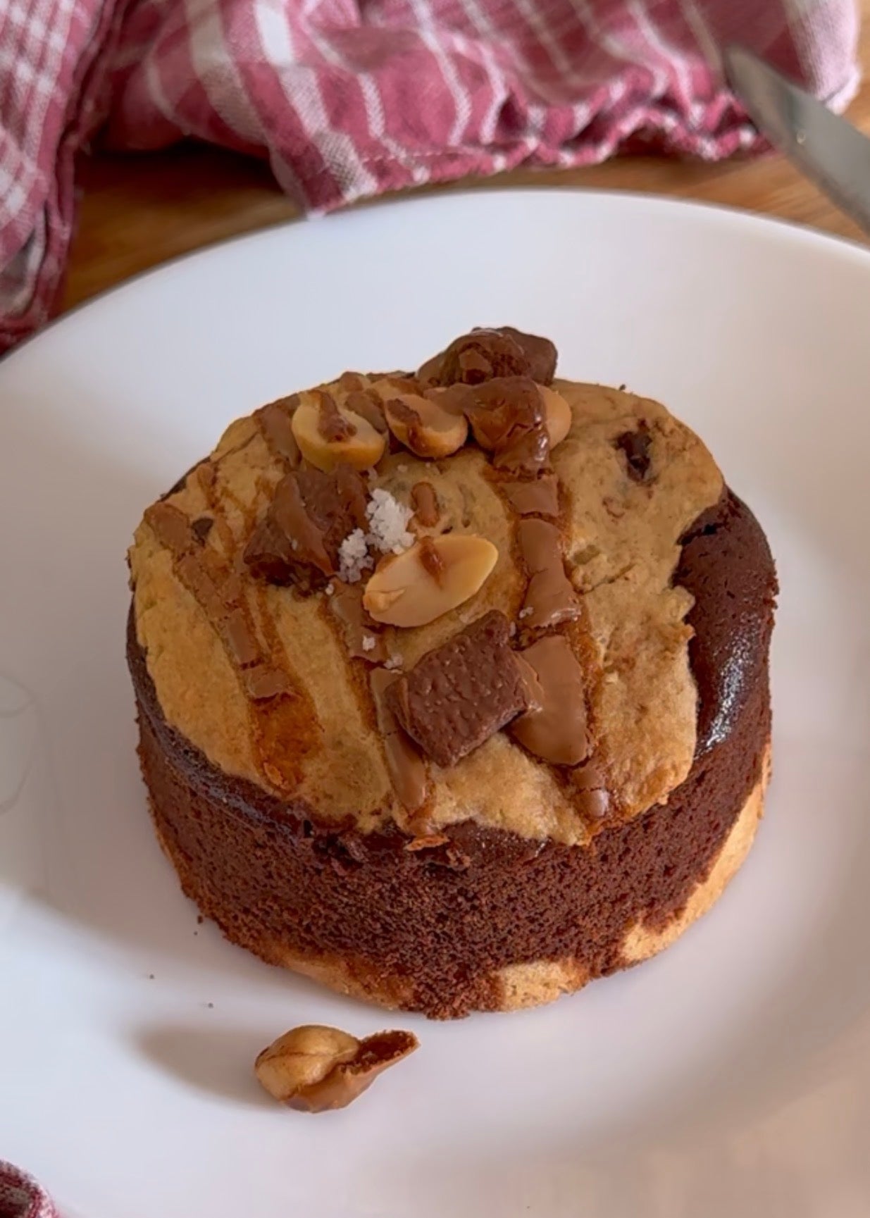 ✨ 1 Maxi brookie healthy façon snickers