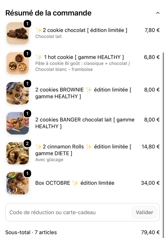 Commande annulée