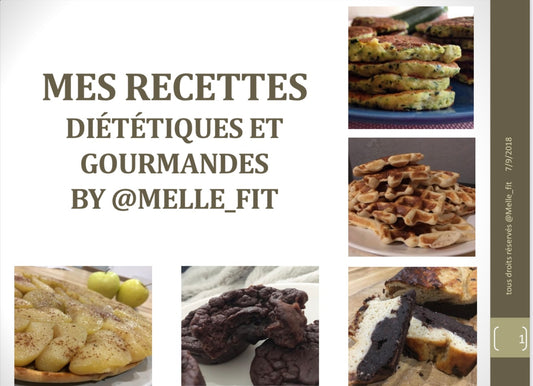 📣 Ebook de recettes diététiques et gourmandes #1 📕