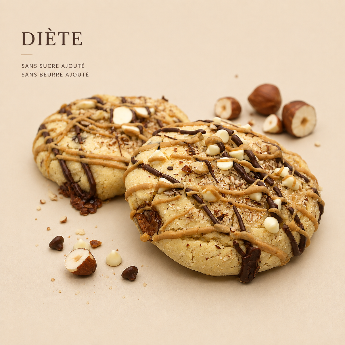 ✨ 2 cookies [ gamme DIÈTE ]