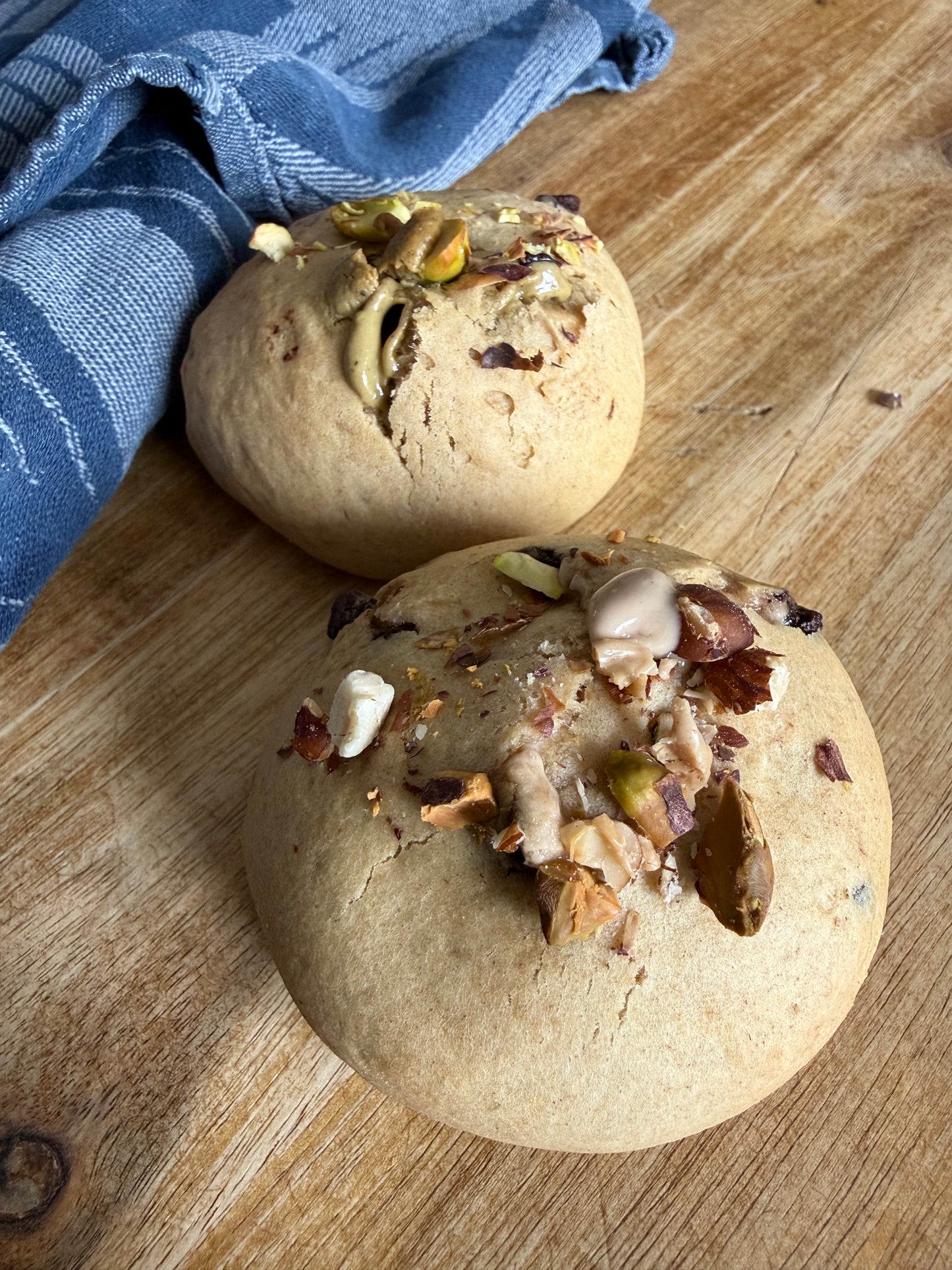 ✨ édition flash ✨ 2 cookies healthy ou 1 hot cookie ( pistache et pistache / noisette )