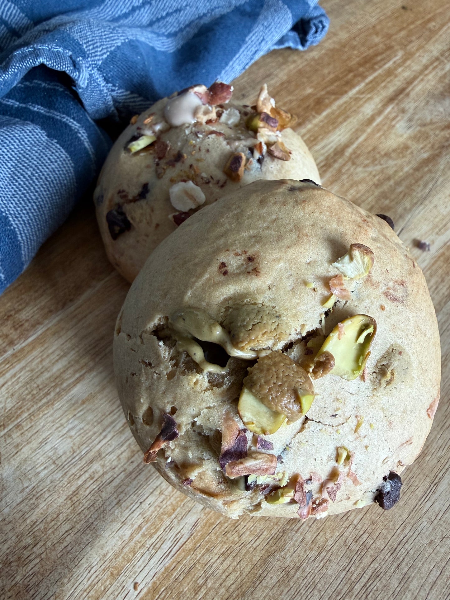 ✨ édition flash ✨ 2 cookies healthy ou 1 hot cookie ( pistache et pistache / noisette )